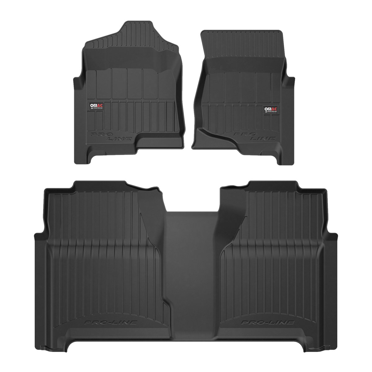 GMC Sierra Floor Mat - Omac - Premium TPE - Black